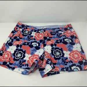 Crown and ivy shorts Caroline floral print size 12 petite